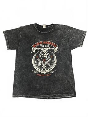 Vintage Obey Black Sabbath The End World Tour Graphic T-Shirt